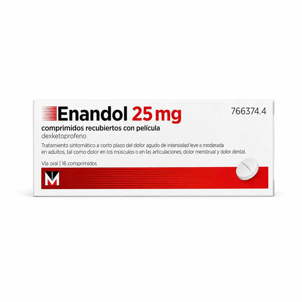 Enandol 25 mg, 16 tablets