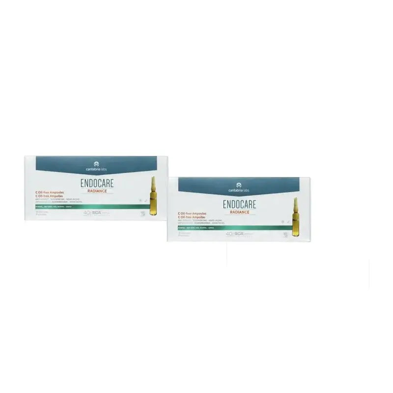 Endocare Radiance C Oil-Free, 30 ampoules x 2 ml, Pack of 2