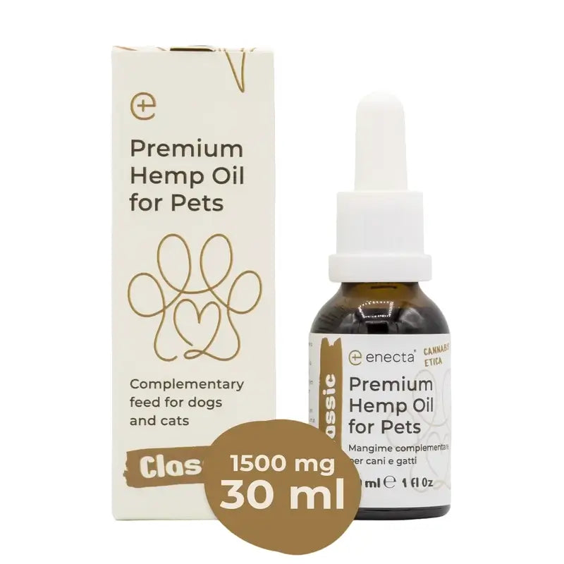 Enecta Hemp Oil for Pets 1500 mg, 30 ml