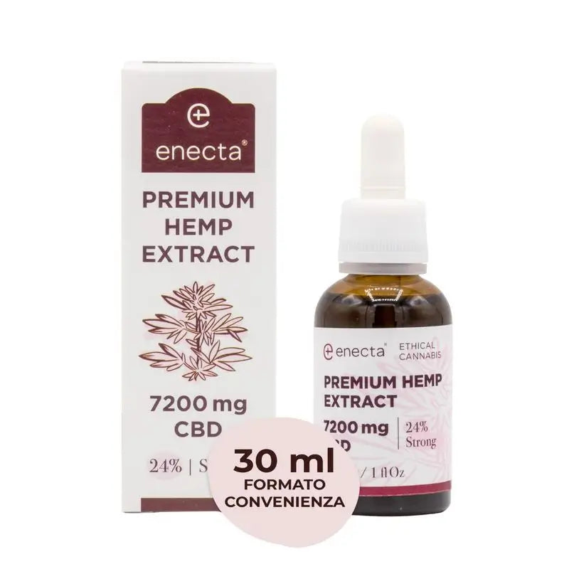 Enecta Oil Enecta Premium Hemp Extract 24% (7200 Mg - 30 Ml) - Saver Format