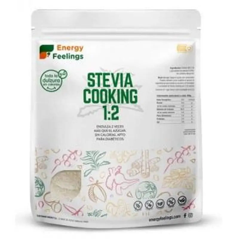 Energy Feelings Stevia Cooking 1:2 1Kg. Vegan Sg