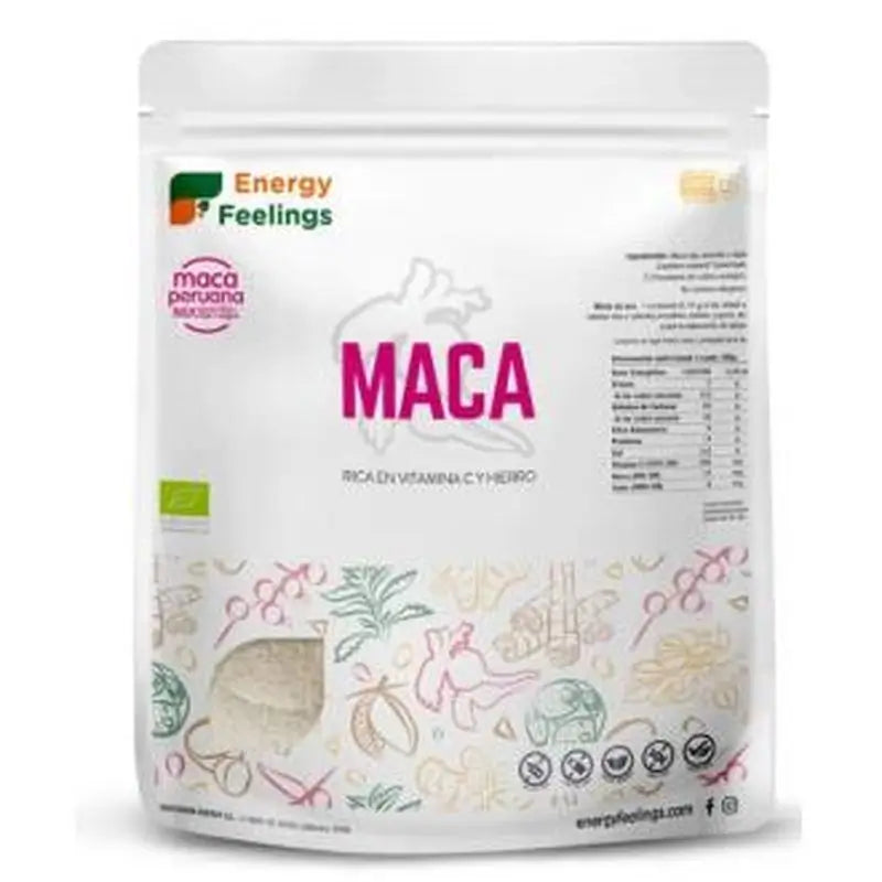 Energy Feelings Maca Powder 1Kg. Eco Vegan Sg