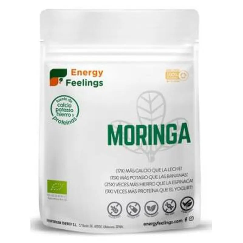 Energy Feelings Moringa Powder 200Gr. Eco Vegan Sg