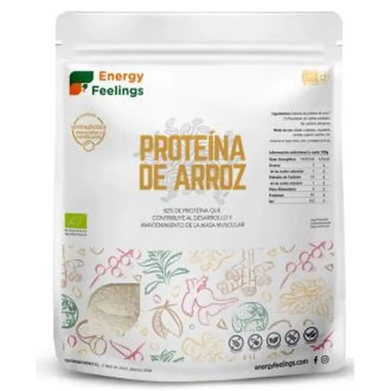 Energy Feelings Rice Protein 1Kg. Eco Vegan Sg