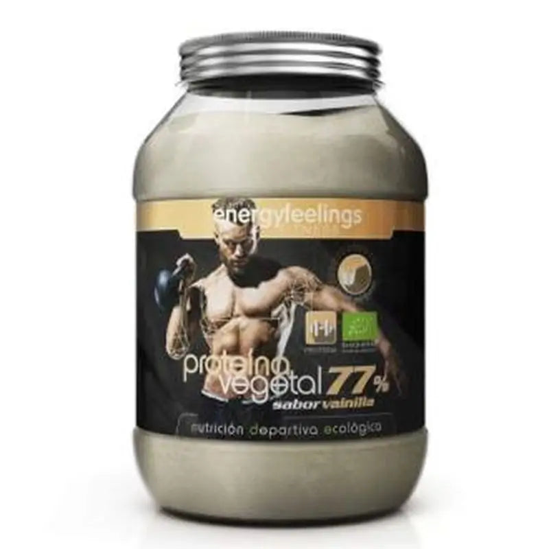 Energy Feelings Vegan Protein 77% Vanilla 1,5Kg. Eco Vegan Sg