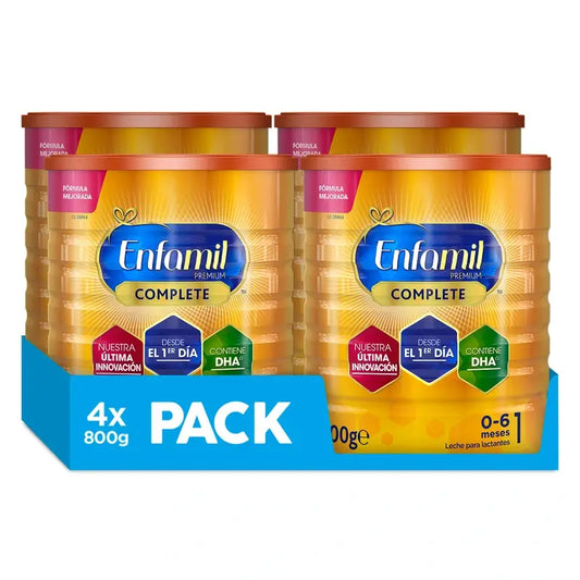 Enfamil Complete 1 Starter Milk, 4 X 800 g