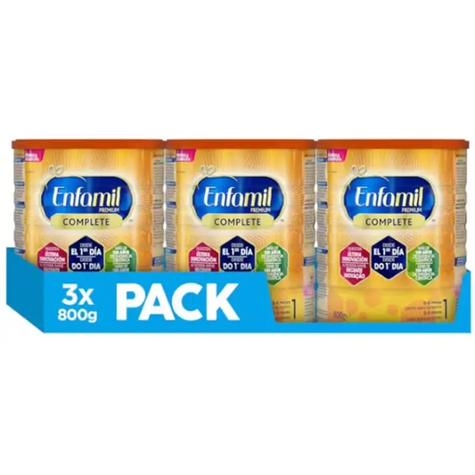 Enfamil Complete 1 Starter Milk, Pack 3 X 800g