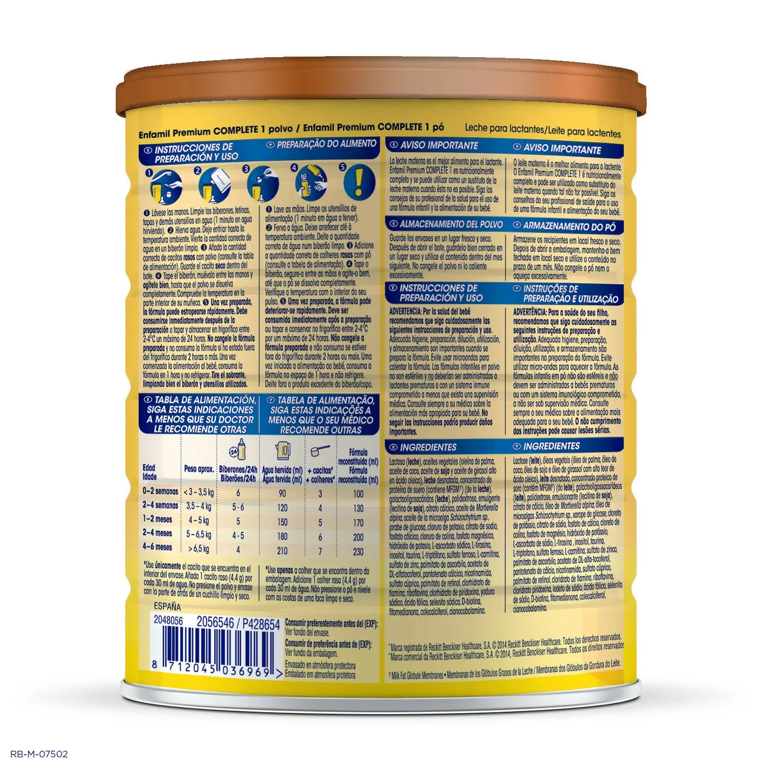 Enfamil Complete 1 Starter Milk, 800 g