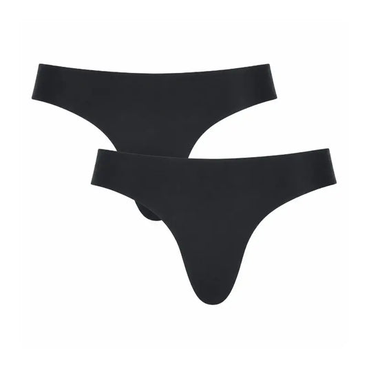 Enna Menstrual Panty Free Cut Medium Flow Day Size 2, Black Pack 2 Units