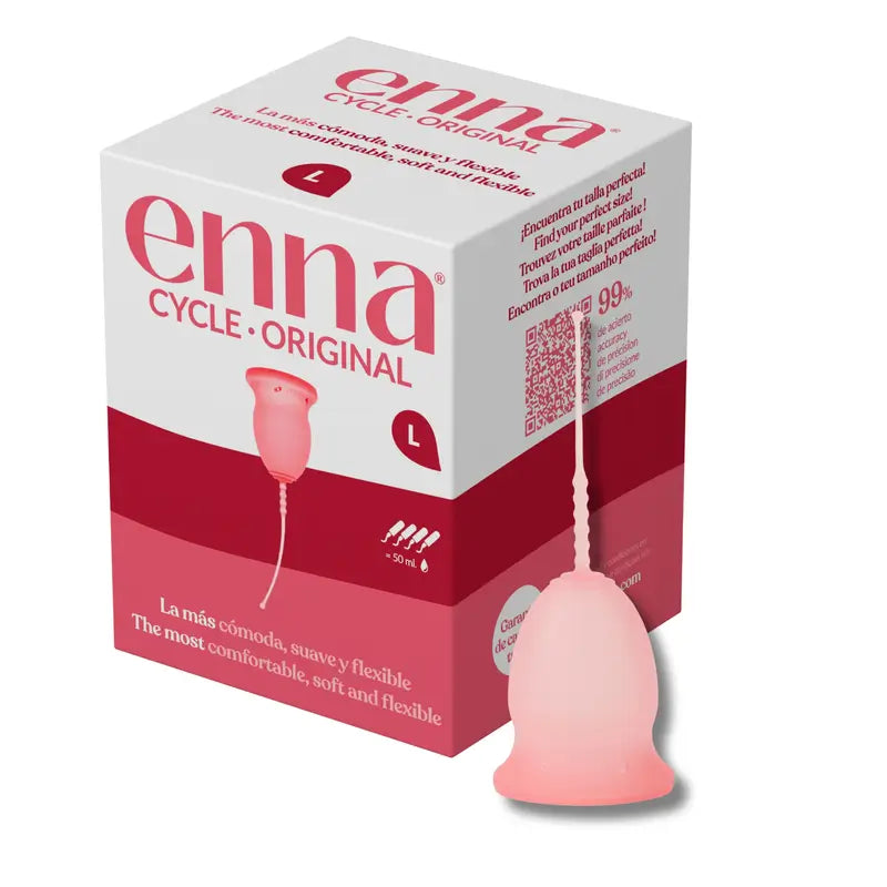 Enna Cycle Original Menstrual Cup Size L, 1 cup