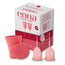 Enna Cycle Easy Menstrual Cup Size M, 2 Cups + Sterilised Box