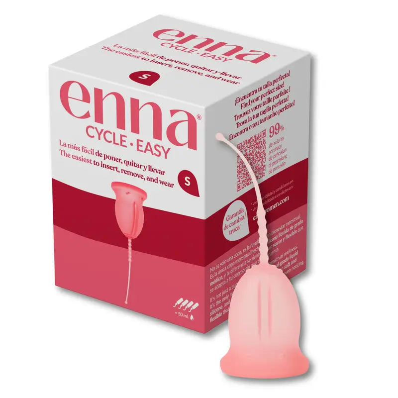 Enna Cycle Easy Menstrual Cup Size S, 1 Cup