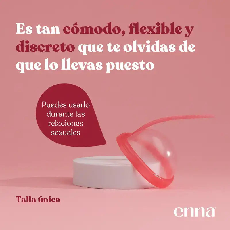 Enna Cycle Disc Menstrual Cup, 2-Pack