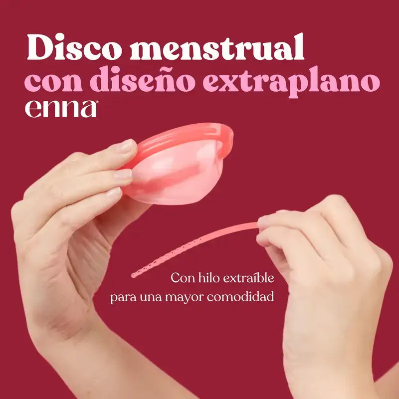 Enna Cycle Disc Menstrual Cup, 2-Pack