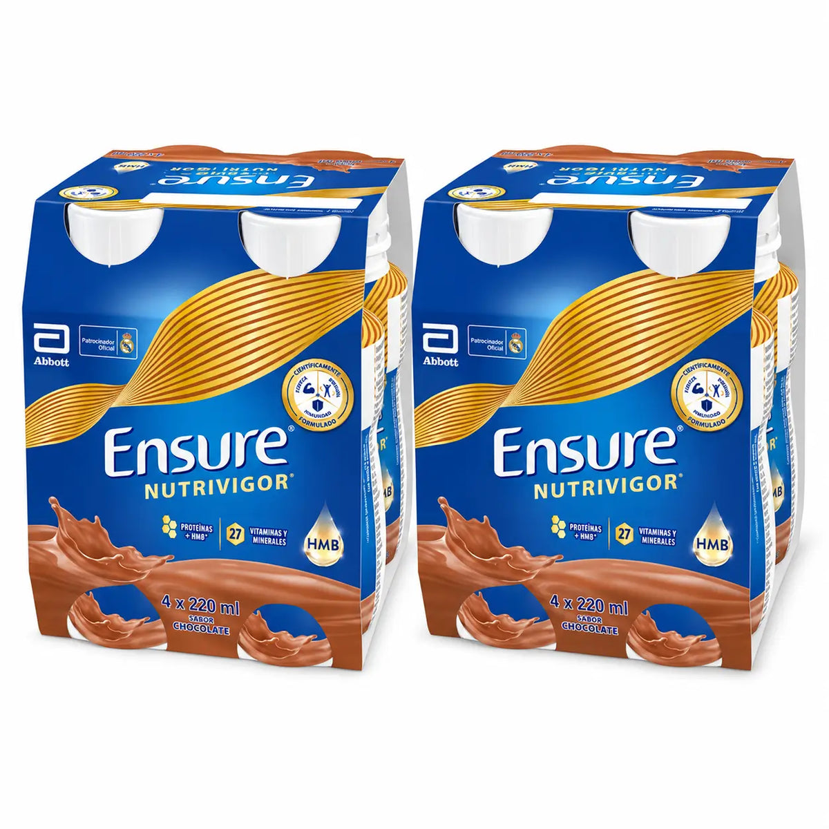Ensure Nutrivigor Chocolate Milkshake, Pack 8x220 Ml