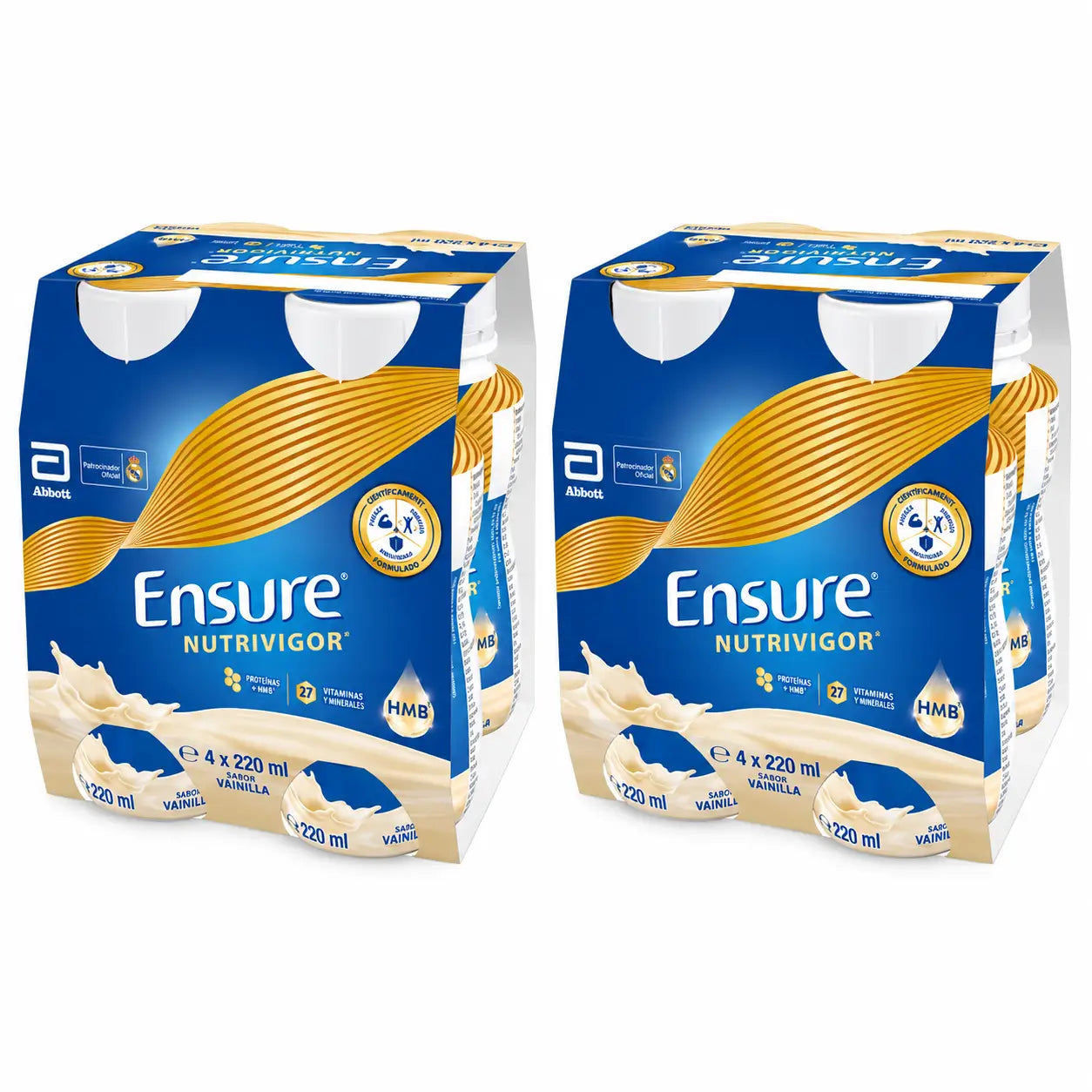 Ensure Nutrivigor Vanilla Milkshake, Pack 8x220 Ml