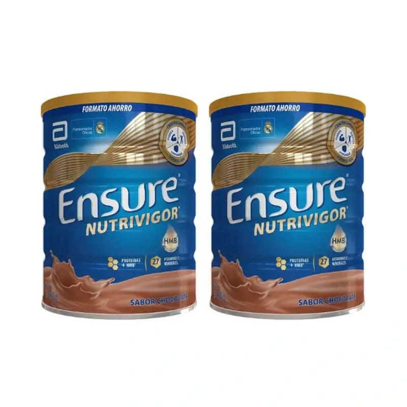 Ensure Nutrivigor Chocolate Cans, Pack 2x850 grams