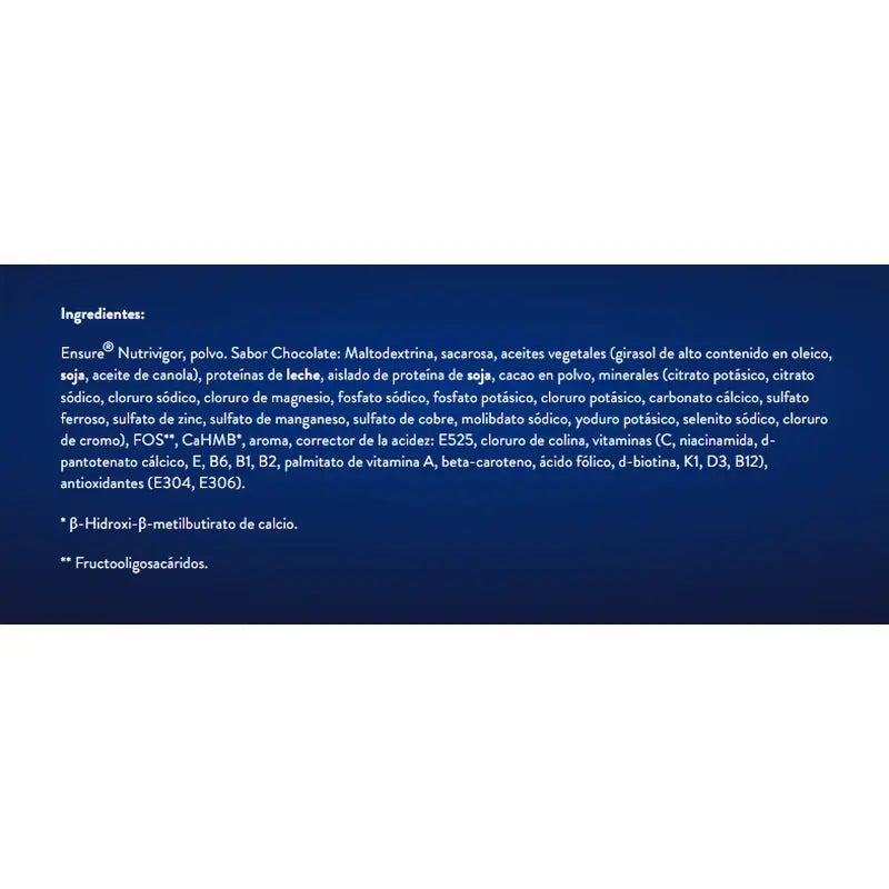 Ensure Nutrivigor Chocolate Cans, Pack 2x850 grams