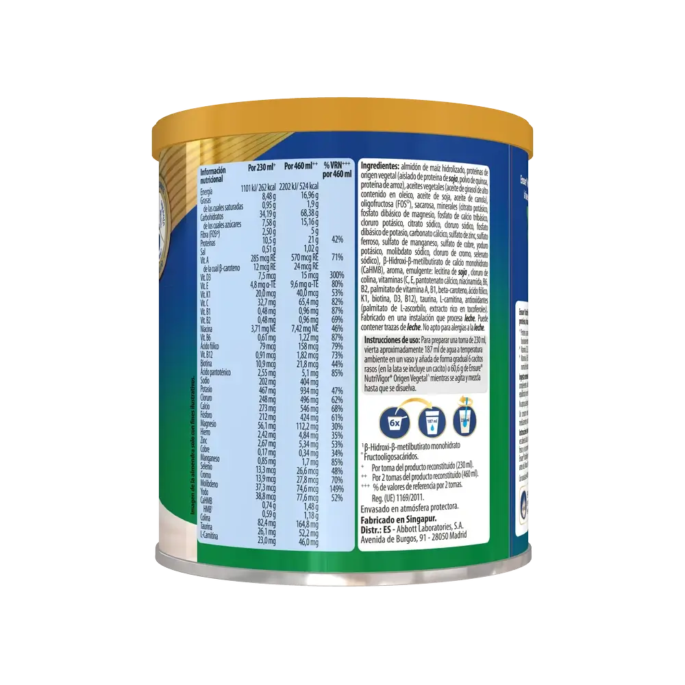 Ensure Nutrivigor Vegetable Origin Almond Flavour Adults, 400 grams