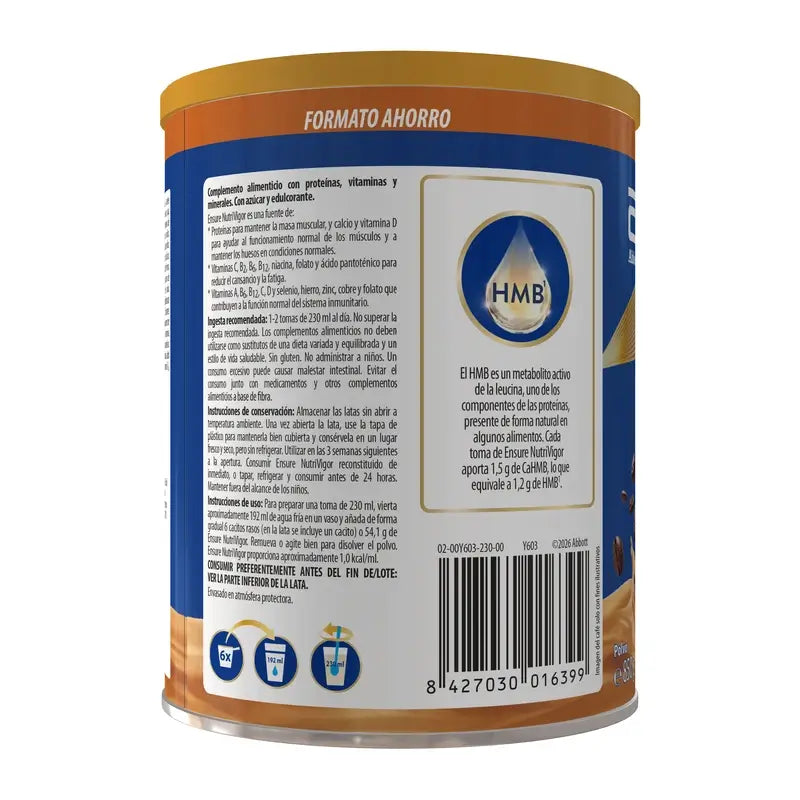 Ensure  Nutrivigor Coffee Flavour, 850 grams
