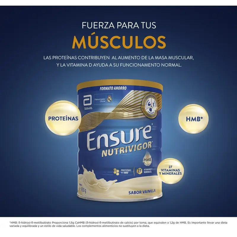 Ensure Nutrivigor Vanilla 2 x 850 g, 1,700 grams