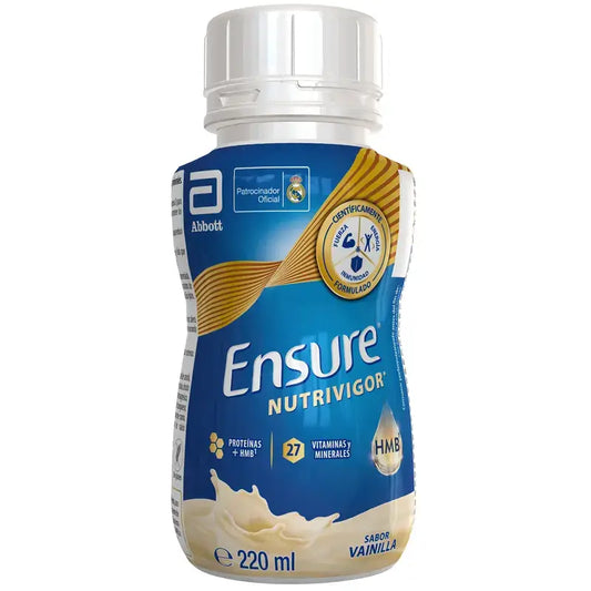 Ensure Nutrivigor Vanilla Milkshake Adult, 4 Bottles x 220 ml