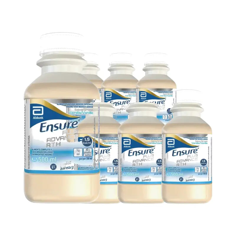 Ensure Plus Advance R.T.H 8 R.T.H Vanilla, 500 Ml