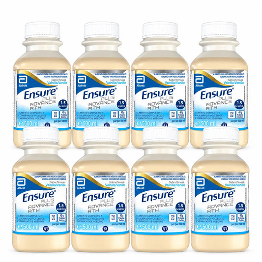 Ensure Plus Advance R.T.H 8 R.T.H Vanilla, 500 Ml