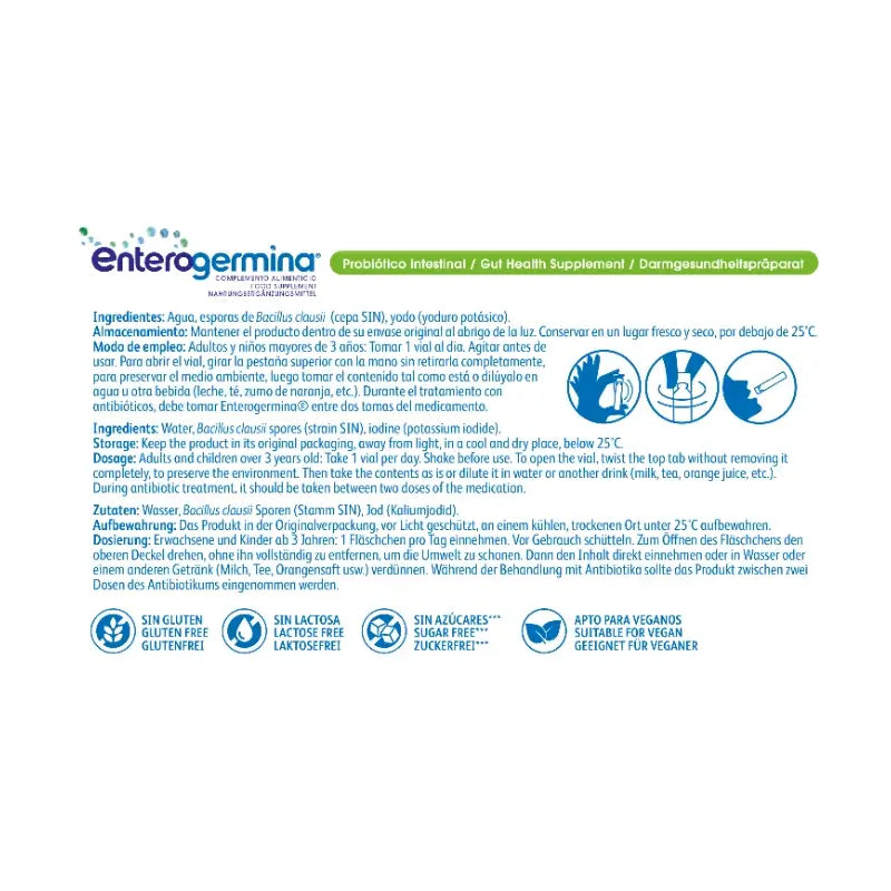 Enterogermina Probiotic, 20 vials