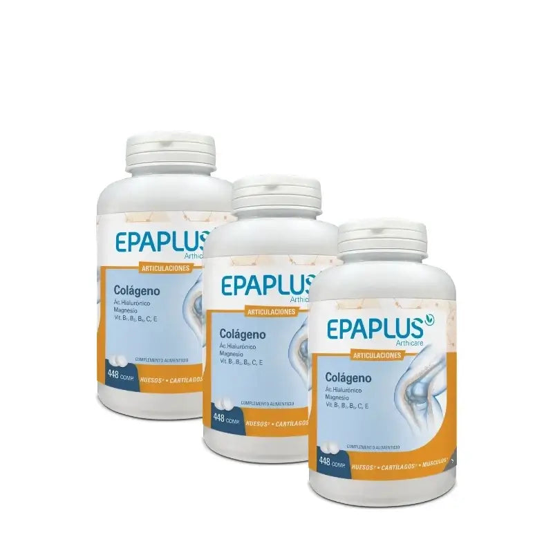 Epaplus Arthicare Collagen, Antioxidants, Magnesium + Hyaluronic Acid, 448 tablets, pack of 3