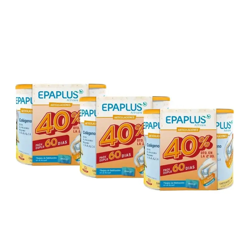 Epaplus Arthicare Anti-Oxidant Collagen Vanilla Powder 60 Days, 654 g, 654 g, pack of 3