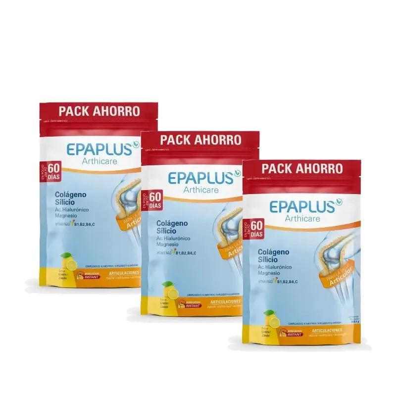 Epaplus Arthicare Collagen, Lemon Flavour, 60 days’ supply, 668.5 g, pack of 3