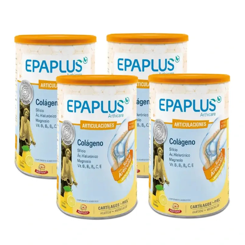 Epaplus Arthicare Collagen Lemon Flavour, Pack 4 x 334,25 grams