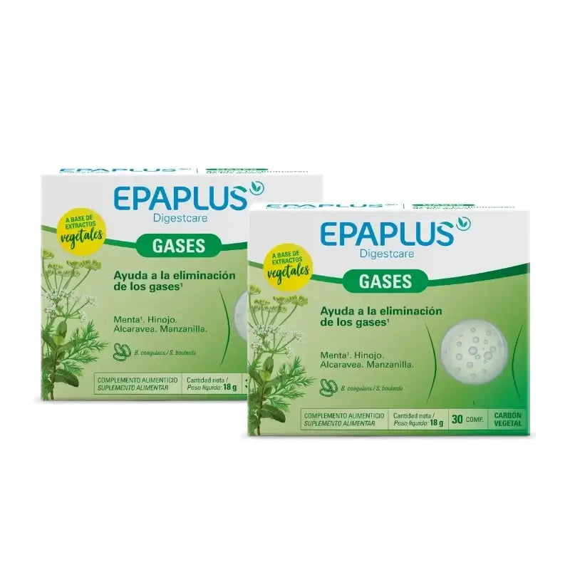Epaplus Digestcare Gases, 30 tablets, pack of 2