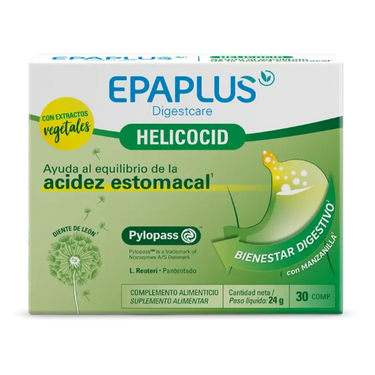 Epaplus Digestcare Helicocid , 30 tablets