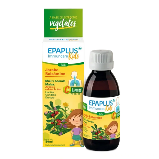 Epaplus Immuncare Cough Syrup Kids Raspberry Flavour , 150 ml