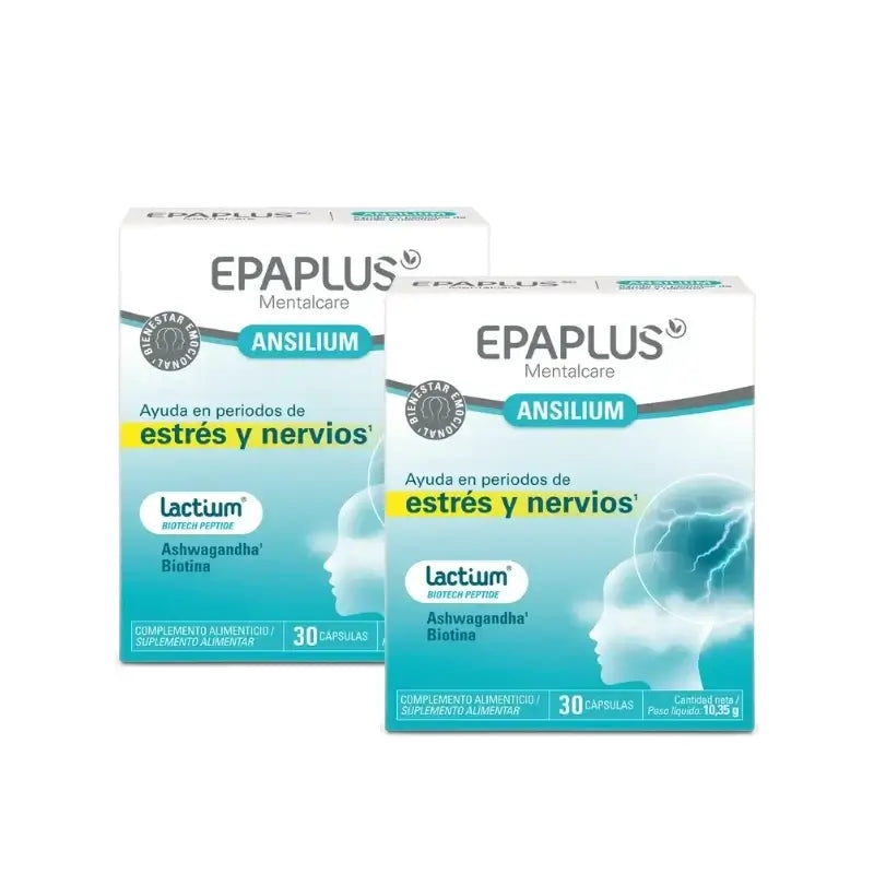Epaplus Mentalcare Ansilium, 30 capsules, pack of 2