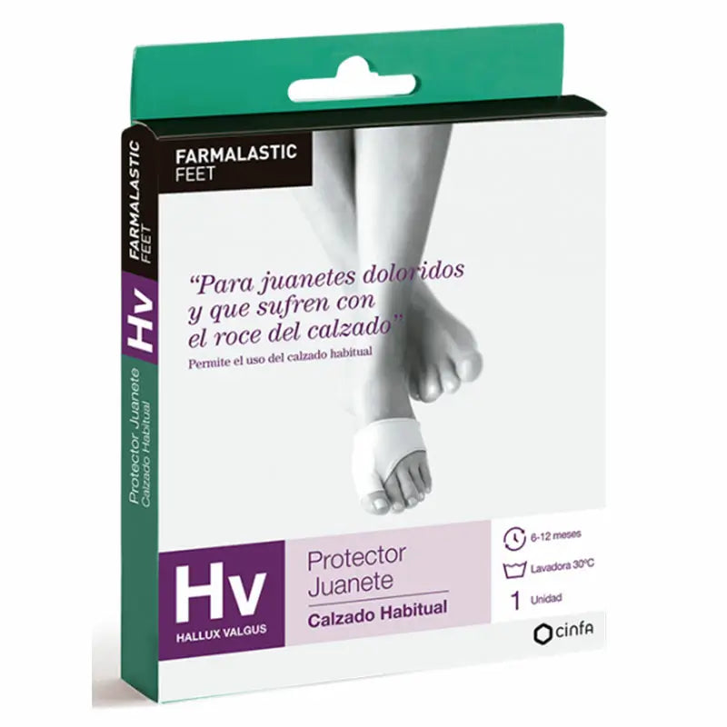 Farmalastic Bunion Protector Silicone Gel Bunion Protector Small Size