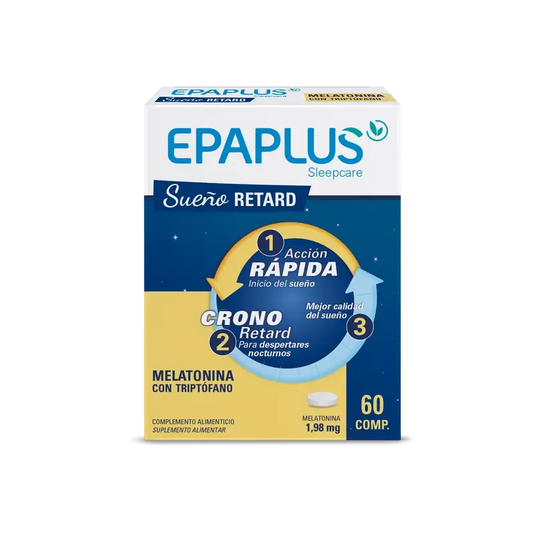 Epaplus Sleepcare Melatonin Retard with Tryptophan Plus , 60 tablets