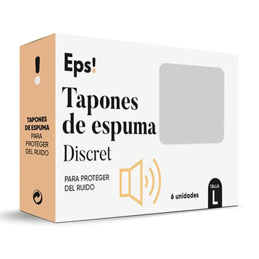 Eps! Discret Foam Stopper 6 units