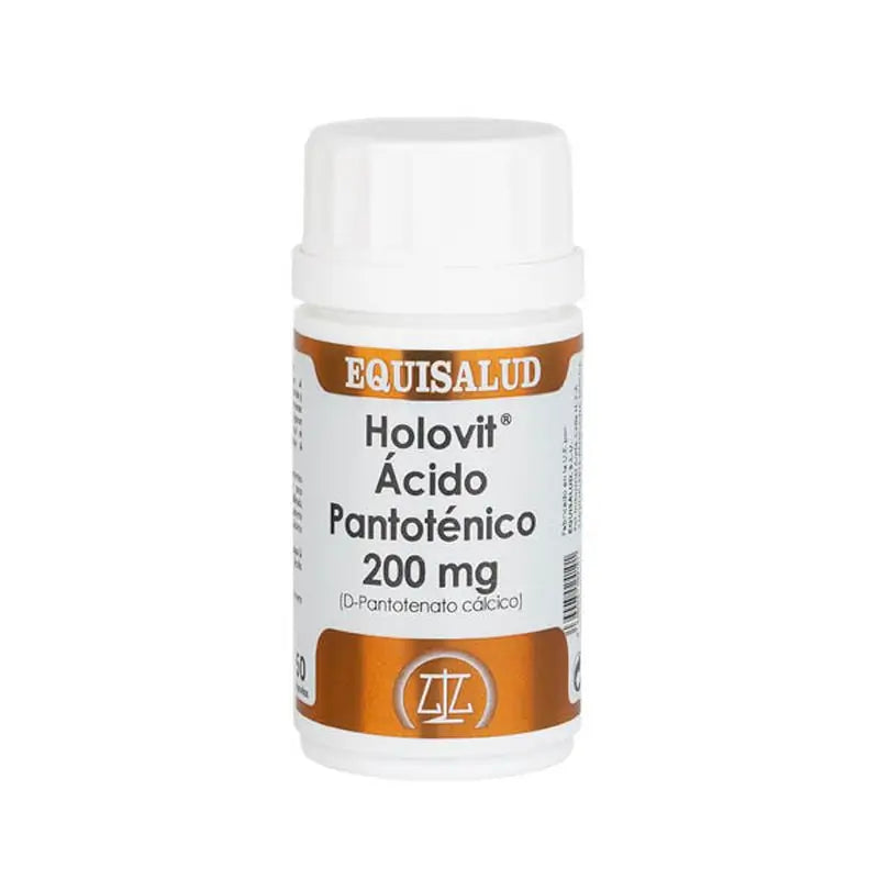 Equisalud Holovit Pantothenic Acid 200 Mg , 50 capsules