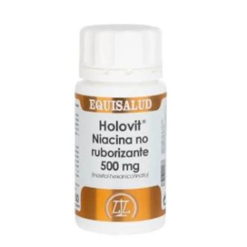 Equisalud Holovit Niacin Non Flushing 500Mg. 50 Capsules