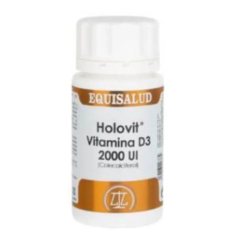 Equisalud Holovit Vit. D3 2000Ui (Cholecalciferol) 50 Capsules