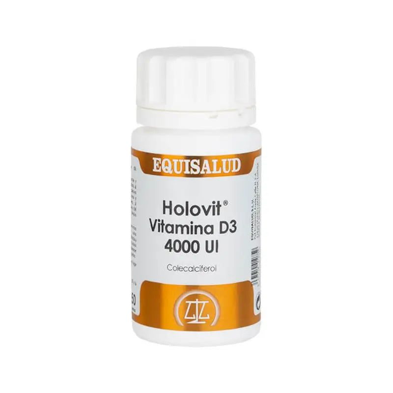 Equisalud Holovit Vitamin D3 4000 Ui Cholecalciferol, 50 Capsules