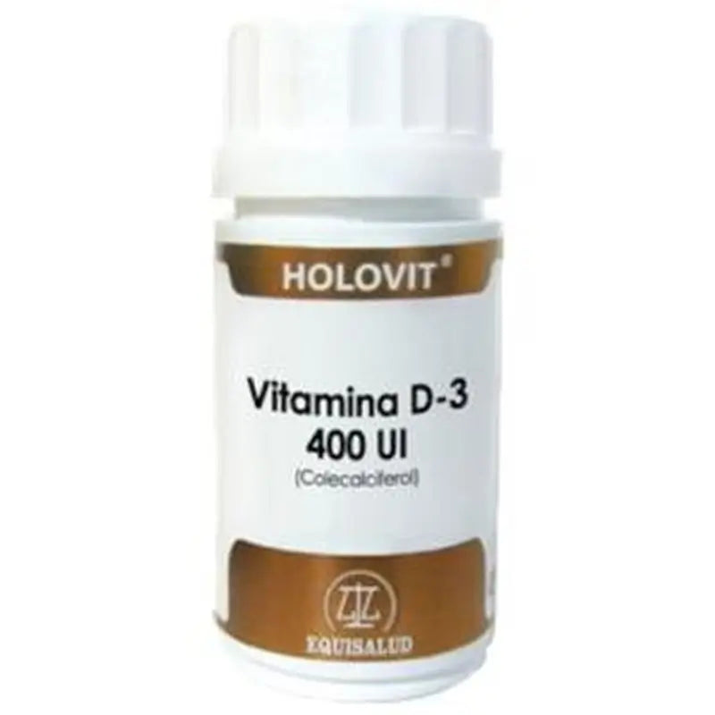 Equisalud Holovit Vit.D3 400Ui Cholecalciferol 50 Capsules