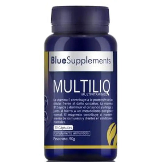 Ergonat Multiliq Vitamin & Minerals 30 Capsules