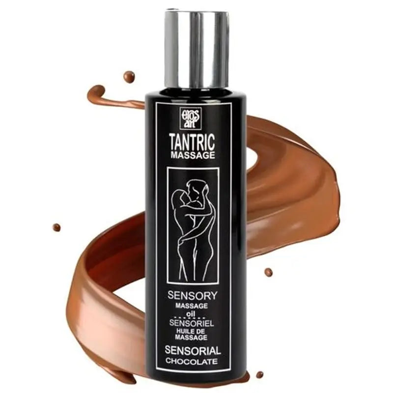 Eros-Art Tantric Massage Oil Natural & Aphrodisiac Chocolate 100Ml