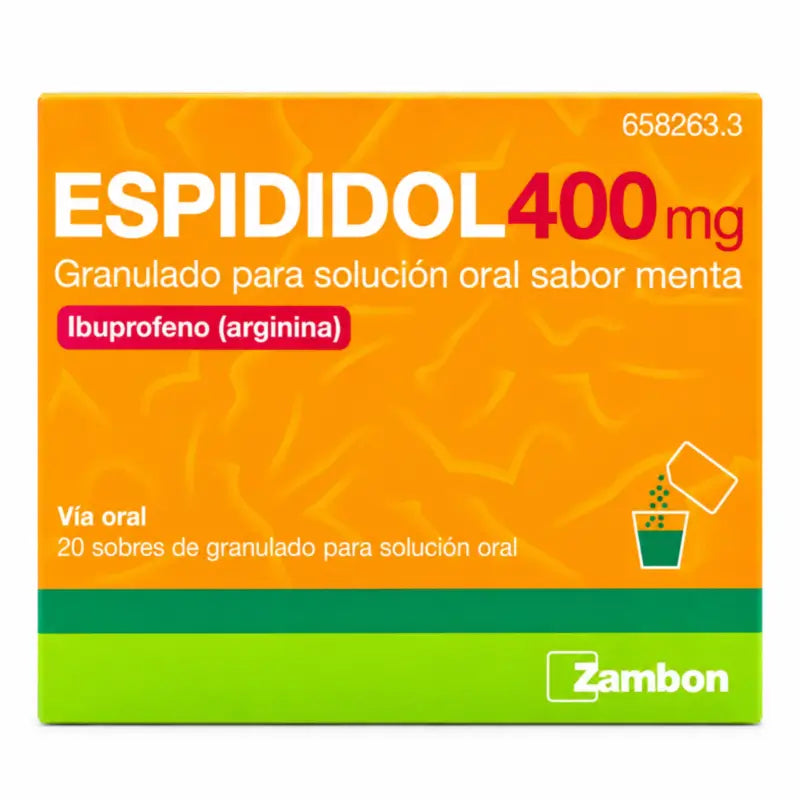 Espididol 400 mg Granules for Oral Solution Mint Flavour, 20 sachets