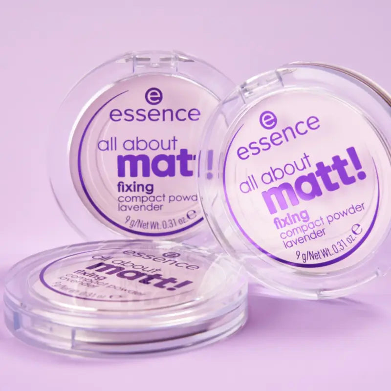 Essence All About Matt! Lavender Setting Compact Powder, 9 g