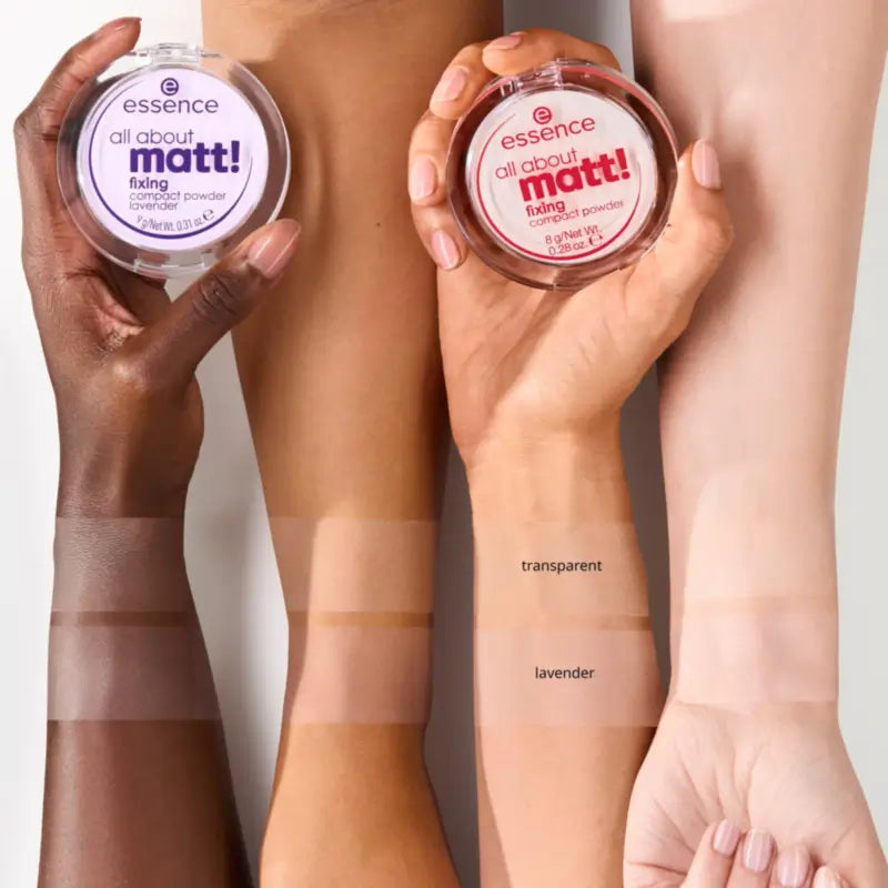 Essence All About Matt! Lavender Setting Compact Powder, 9 g